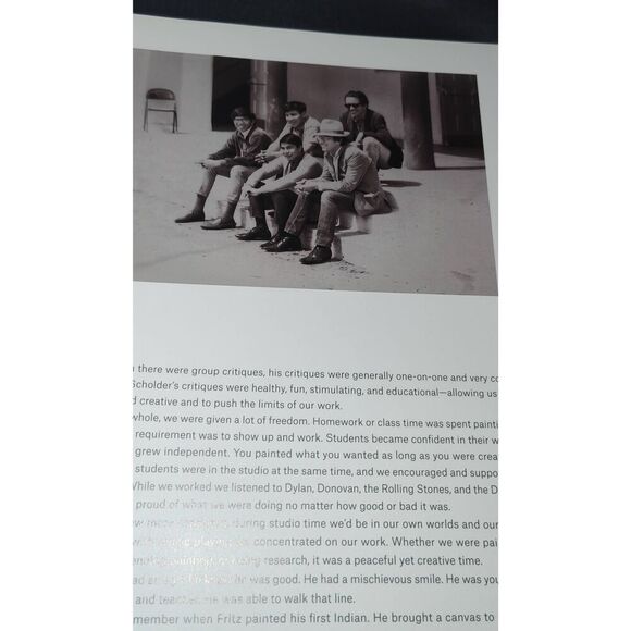 Super Indian Fritz Scholder 1967-1980 Horton Native American Indian Artist HC/dj - Picture 14 of 16